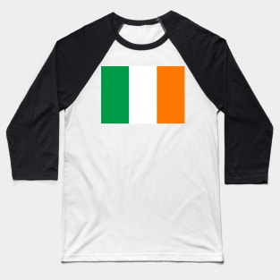 Republic of Ireland National Flag Baseball T-Shirt